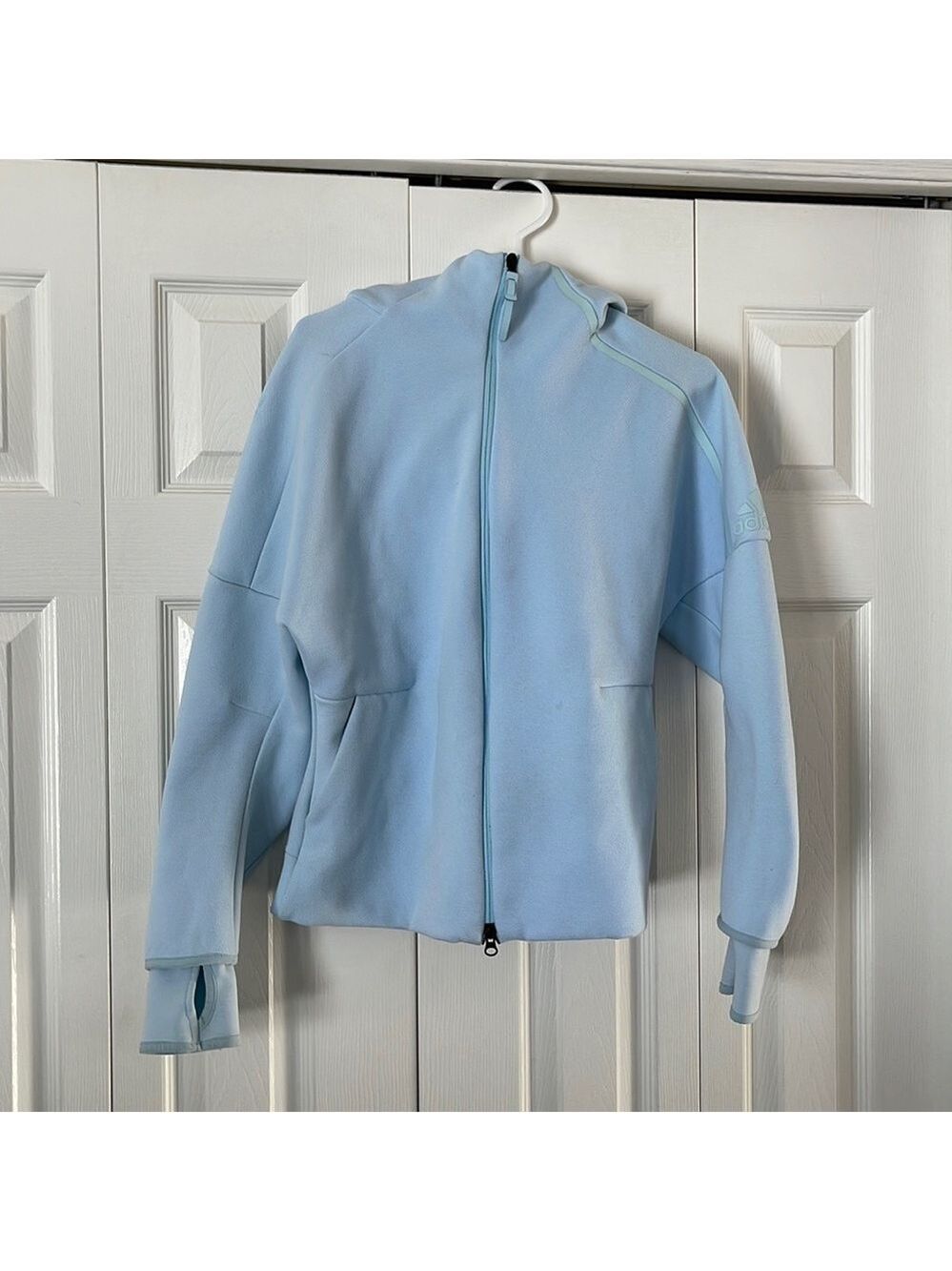 Adidas light blue Jacket in EIC❤️‍🔥❤️‍🔥